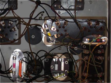Several incorrect and non-original resistors are present