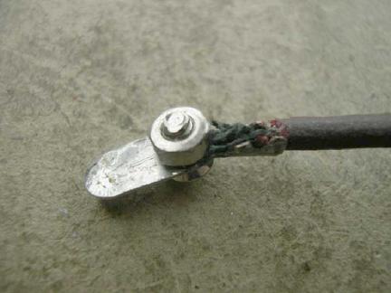 Resistance wire and lug, ready to install