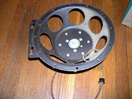 Speaker basket after cone is removed