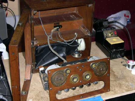 The speaker is positioned into the cabinet